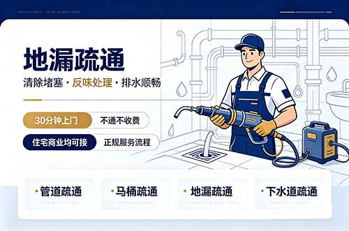 北票地漏疏通
