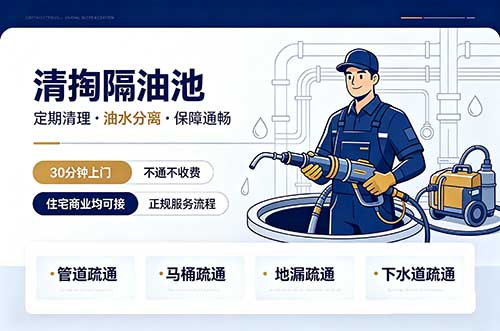 北票清掏隔油池